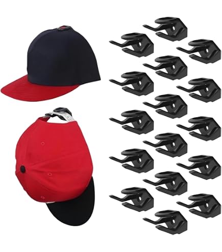 8 Stück Basecap Halterung Wand – Minimalistischer Huthalter, Selbstklebend, Für Mützen & Caps