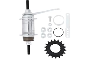 Briny River Buje Trasero de Freno de Bicicleta Buje de Freno de Contrapedal Buje de Freno Inverso Buje Trasero de 38,5 Mm