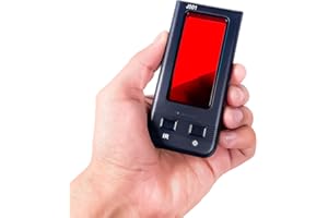 GIDACOM Rilevatore Telecamere Nascoste NUOVA GENERAZIONE, Laser a Infrarossi e Filtro Polarizzato - Scansione 2-in-1 per Micro Spy, WiFi, Pinhole - Batteria Ricaricabile - Tascabile e Facile da Usare