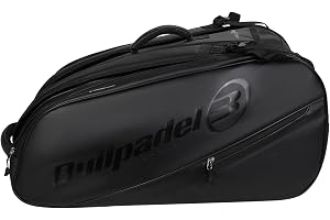 Bullpadel Svart unisex avslappnad paddelväska Bpp26016