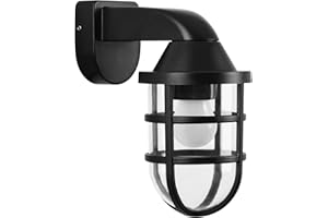 FORLIGHT Corande - Aplique De Pared Exterior para Jardín Y Terraza - Aplique Exterior con