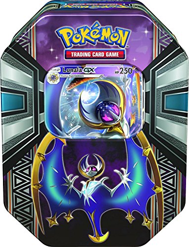 Preisvergleich Produktbild Pokemon - 1x Lunala-GX Tin Box - Frühjahr Tin 2017 - Deutsch