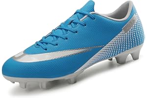 VTASQ Zapatillas de Fútbol Hombre Spike Aire Libre Profesionales Atletismo Training Botas de Fútbol Hombre Zapatillas de Deporte