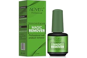 Dissolvant Magique De Vernis A Ongles,Outil De Dissolvant De Vernis En Gel,Enlève Facilement Et Rapidement, Protège et Ne Blesse Pas