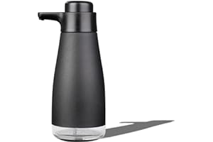 AIKE 450ml Soap Dispenser Manual Pump, Stainless Steel Washing up Liquid Dispenser for Kitchen Dish