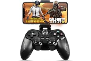 Megadream Android Controller Bluetooth, Wireless Key Mapping Gamepad Joystick für PUBG & COD & mehr, Kompatibel mit Samsung Galaxy, Nokia, OPPO, Google, Xiaomi, Motorola, Sony (Nicht für iOS/PC)
