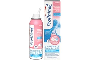 PRORHINEL Spray Nasal Eau de Mer, lavage Nasal Quotidien pour Rhumes et Allergies, pour Nourrissons et Jeunes enfants, 100ml
