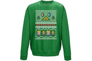 Brand88 - Hyrule Christmas, Adults Sweatshirt
