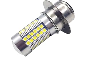 Ruiandsion P36D LED Motorcycle Headlight Bulb 6000K White 10-30V Super Bright 3030 66SMD Chips LED Bulb with High Low Beam for Motorcycle Moto Scooter Headlight (Pack of 1)