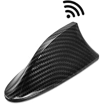 LEZED Antenne Aileron de Requin Universelle Noir - Radio FM/AM pour