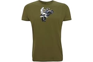 TIME 4 TEE Speed Storm Trooper T Shirt Star Wars Triple Biker Bike 1050cc Cafe Racer Bike Motorcycle Motorbike