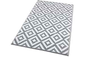 TERRE JARDIN Tapete exterior rectangular reversible