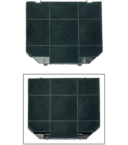 Filtro Carboni Attivi Cappa Filtri A Carbone Per Cappa 8x9,5x3/8 Pollici - Confezione Da 2, Compatibili Con Air Filter Factory, Neri Filtri Cappa 8x9.5 Pollici - Foto 7