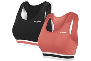 syltfit Kollektion by Beatrice Egli | So Macht Bewegung Spass - Lässige Schnitte, toller hervorragende Sportgeräte (Sport-BH, XL)