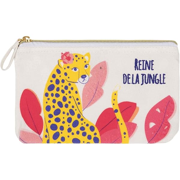 Draeger Trousse En Coton Office Chic - Plusieurs Motifs