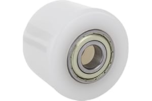PrimeMatik - Ruota per transpallet Rullo per pallet di Nylon 80x90 mm 700 kg