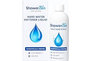 ShowerZen Instant Hard Water Softener, 500ml | Liquid Water Softener for Home, Gentle on Skin & Hair, No Harsh Chemicals, pH Balanced, Kids Safe