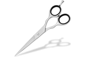 ASM INSTRUMENTS ASM Professional Hairdressing Scissors Barber Salon Scissor - Heavy Duty Stainless Steel Barbers Scissor for Crafting, Beard & Hair Cutting 6.5" - Perfect Christmas Gifts for Women & Men