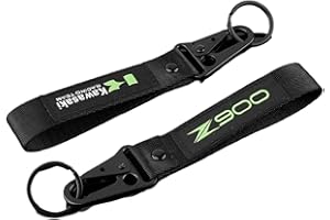 SHFT Porte-clés avec badge brodé for moto, compatible avec Z650, Z900, Z800, Z750, Z1000, Z1000sx, Z 650, 900, 800, 750, 1000 (Color : Z900 1 piece)