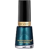 Revlon Nail Enamel, Glossy Finish, Peacock Blue, 8Ml