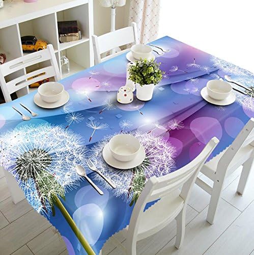 Z&amp;N Home Restaurant Table Cloths All kinds of decorative bedside tablecloth pad anti-fouling waterproof rust environmental protection can be washed for a variety of occasions restaurant party(T1),I,152*259cm