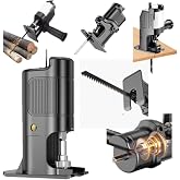 Moonshop Elektrikli Matkap Pistonlu Jig Testere Aparatı Ağa&ccedil; Metal Işleme Adapt&ouml;r