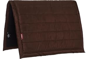 LeMieux Pillow Pad - Equestrian Saddle Pad - Breathable & Sweat Wicking - Brown - Large