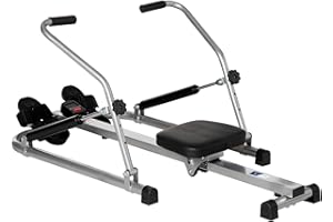 HOMCOM Rameur d'appartement Pliable - Collaboration Aosom.FR x FFHandball - 3 Niveaux de résistance écran LCD Multifonction - Acier ABS Noir Gris