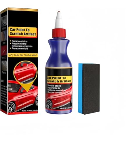 Spray Réparateur Rayures Voiture 100 Ml - Élimine Rayures Légères, Compatible Toutes Couleurs, Kit 2025