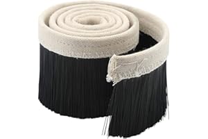 SparY Pare-Poussière Brosse Pièces Durable Nylon Accessoire Outil Aspirateurs 1M Longueur 70mm DIY Charpentier Axe Moteur Gravure Machine Travail du Bois CNC Routeur