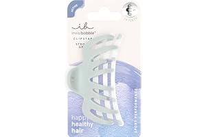 Invisibobble - CLIPSTAR Marathon Runner - Pinza mediana antideslizante con doble sujeción, perfecta para deporte, entrenamientos y días activos - Sujeción segura y práctica