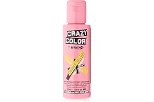 Crazy Color Coloration Fugace Canary Yellow 100 ml