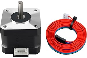 YOICN LTH Toaiot 3D Printer Motors Nema 17 Stepper Motor 42-34 Motor 1.8 Stepper Angle 1.5A 2 Phase Body 4-Lead for 3D Printer Extruder Reprap Makerbot CNC CR-10/10S/Ender 3/Pro/Ender 5 with 39.3 inch Cable