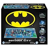 - Puzzle 4D DC Comics - Ville De Gotham- Vendu sous boite carton- Nombre de pièces : 1550
