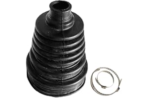 Senermter Kit de Soufflet de cardan, kit de réparation de Soufflet de cardan Universel, Soufflet de cardan Fendu, Outil de Montage de cône de Soufflet de cardan avec 2 Pinces