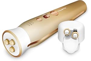 Rowenta Appareil de massage Lift Contour Soin complet visage et yeux Rituel beauté anti-âge Raffermissement de la peau Contours liftés Réduction des poches LV7030F0