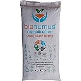 Biohumus &Ccedil;İM i&ccedil;in, Organik g&uuml;bre, Organik Sertifikalı, K&ouml;k geliştirici, toprak d&uuml;zenleyici, bitki besleyici 25 Kg (1)