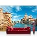 Produktbild Vlies Fototapete 300x210 cm PREMIUM PLUS Wand Foto Tapete Wand Bild Vliestapete - Venedig Tapete Venedig Wasser Dom Himmel Häuser Italien blau - no. 444