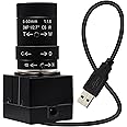 ELP Zoom Webcam 1080P with 5–50mm Manual Variable Focus Lens,Full HD 2MP OV2710 USB Camera Compatible with Mac OS/Windows/Linux/Android,Computer Web Camera for Video Conferences USBFHD01M-SFV(5-50)