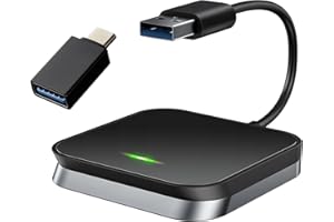 bestyks 2024 Ultimate Android Auto Wireless Adapter Seamless Integration, High-Speed Connection, for All Android Devices (Android Auto)