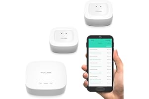 YoLink Water Leak Starter Kit: Hub + 2 Leak Sensor 1 (Silent), LoRa Long-Range, App/SMS/Email Alerts, D2D Offline Triggers, 2 AAA Up to 5-Year Battery, Compatible with Alexa/IFTTT/Home Assistant