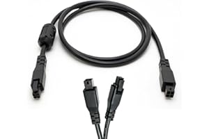 AYHYHLJZJ Cable de Extensión AMS Lite 1M para Bambu Lab A1/A1 Mini - Cable de 4 Pines con Filtro Magnético - Compatible con Impresoras 3D Bambu Lab AMS Lite A1/A1 Mini (No Compatible con las Series X1/P1)