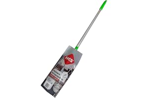 Clim Profesional - Plumero de Avestruz con Mango Extensible de Aluminio 110CM. Plumas Naturales Antiestático. Elimina Polvo y Suciedad y Limpia Toda Superficie