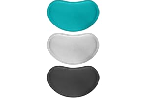 TYFGRT 3 Stücke Maus Handballenauflage, Handgelenkauflage Maus Zubehör, Maus Handgelenkauflage, Handgelenkdruck Entlasten, Schwamm Handgelenk Maus Maus, Rutschfeste Handauflage Maus