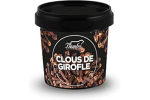 BEMBO QUALITÀ D'AUTORE Clous de Girofle Bembo 40 g | Épice Naturelle et Aromatique | Sans Glutamates, Agents Anti-agglomérants, Colorants | Emballage anti-lumière et anti-oxydation