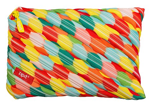 ZIPIT Colorz Jumbo Pencil Case, Large Bubbles