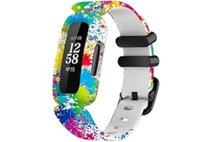honecumi Ace 3 Straps Compatible with Fitbit Ace 3 Watch Bands for Kids Children Girls Boys Colorful Skin-Friendly Ace 3 Watch Strap Wristband Bracelet Replacement Accessory for Boy Girl Gift