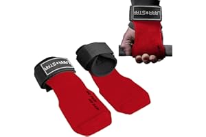 LARA STAR Sangles de Poignet d'haltérophilie pour Un Soutien Maximal de Prise en Main, Sangle de Levage pour haltérophilie, Crochet de poignées de Gym pour soulevé de Terre, haltérophilie, boléro