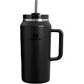 STANLEY 1913 Quencher H2.0 FlowState Tumbler 1.9L - Black | Thermos Keeps Cold 15 Hours &ndash; Ice Cream for 60 Hours &ndash; Stainless