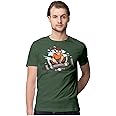 Heybroh Men's Regular Fit T-Shirt Drone Pilot 100% Cotton T-Shirt